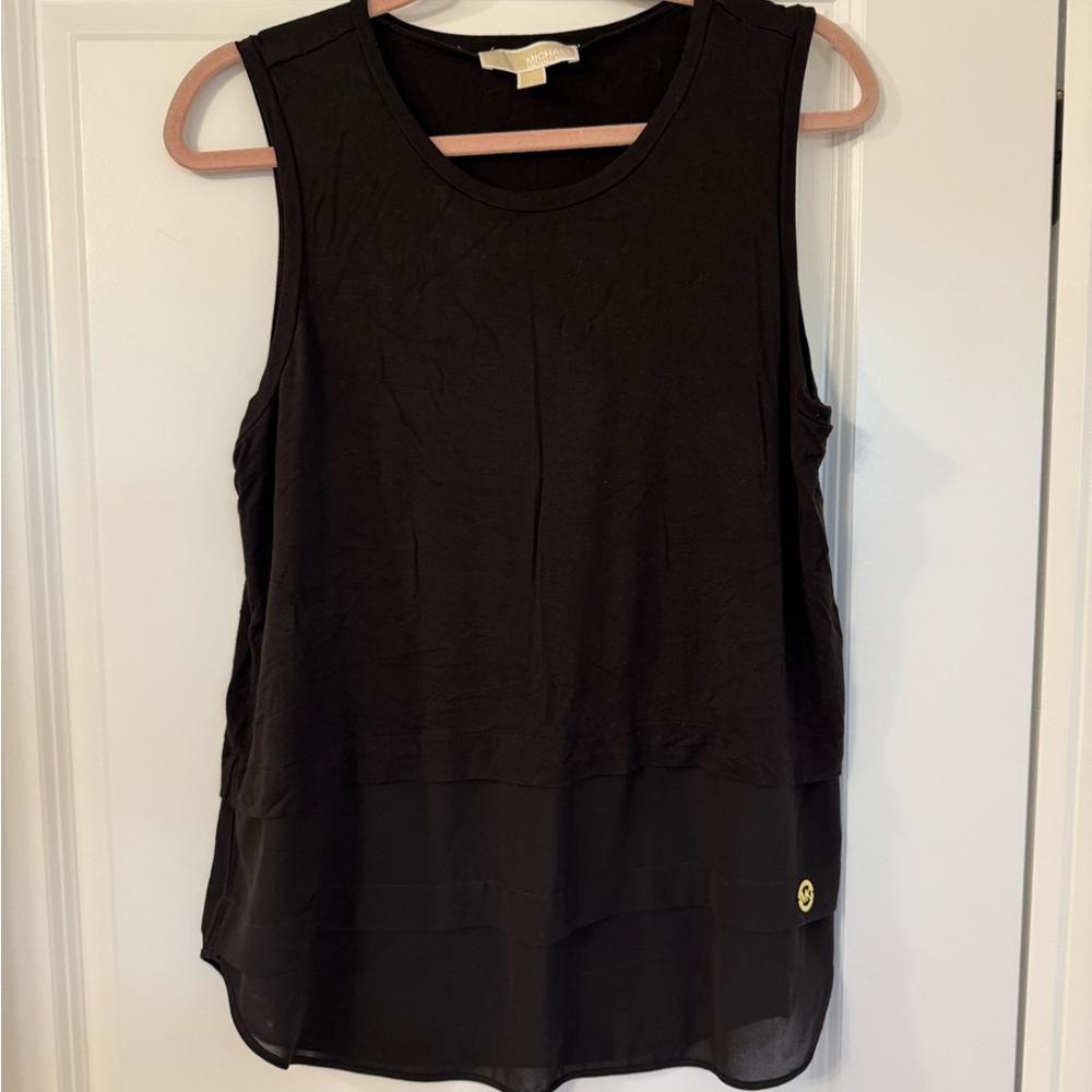 Black Sleeveless Top